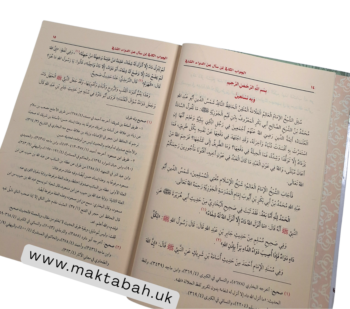 الداء والدواء (الجواب الكافي لمن سأل عن الدواء الشافي) - لابن القيم