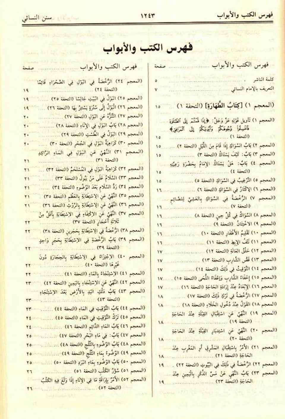 سنن النسائي (السنن الصغرى المعروفة بالمجتبى) | Sunan An-Nasa'i