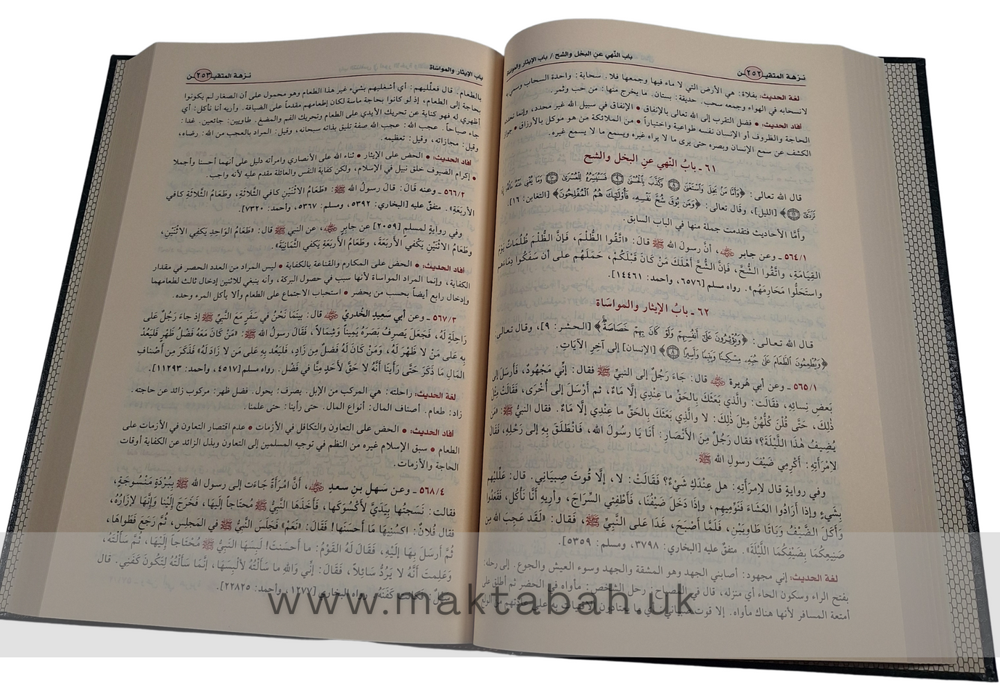 نزهة المتقين - شرح رياض الصالحين للإمام النووي - ألّفه د.مصطفى البغا وآخرون