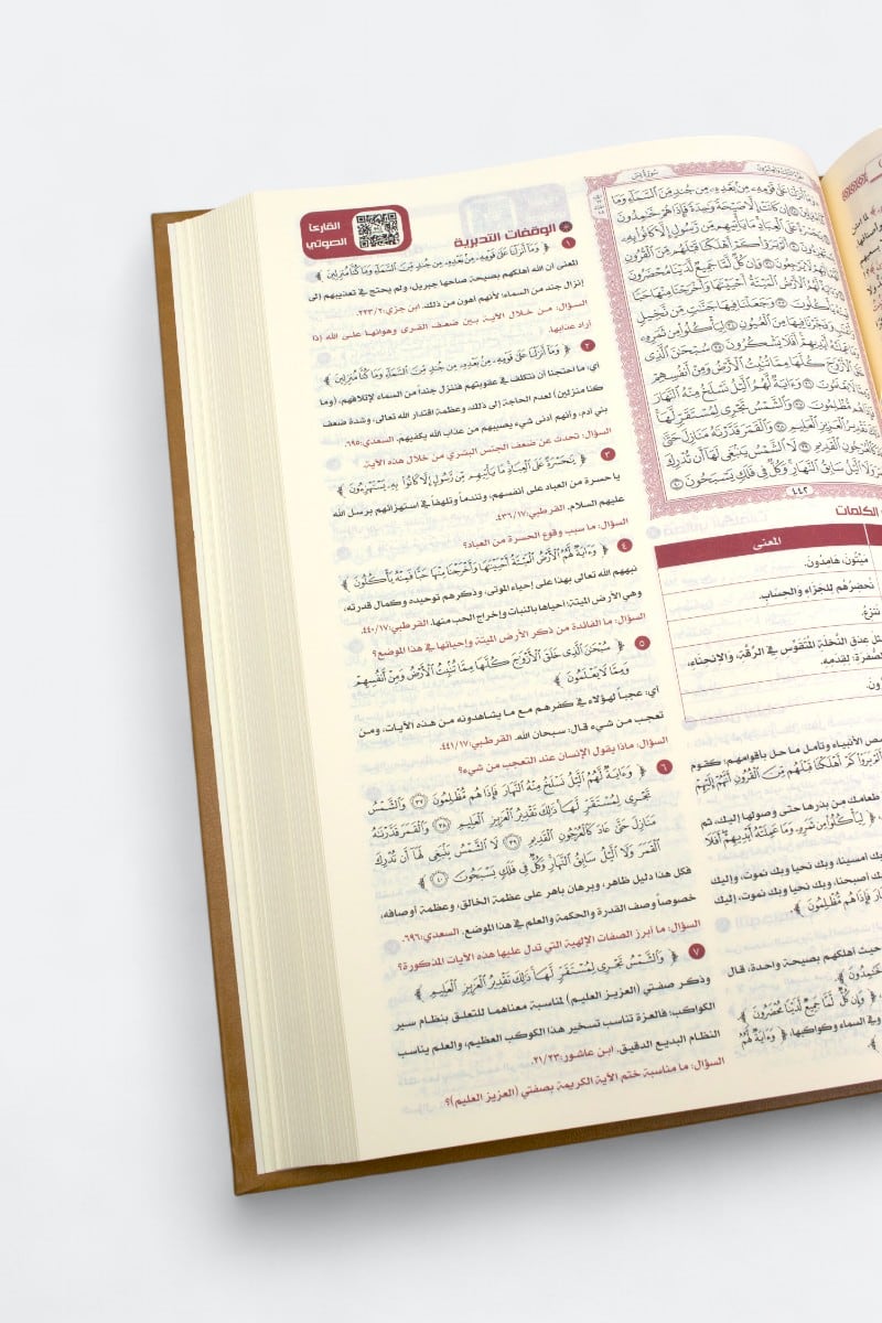 مصحف القرآن تفسير وتدبر وعمل | Al-Quran Tafsir Wa Tadabbur Wa 'Amal