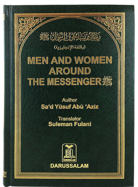 Men and women around the messenger